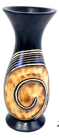 Teak Wood Vases
